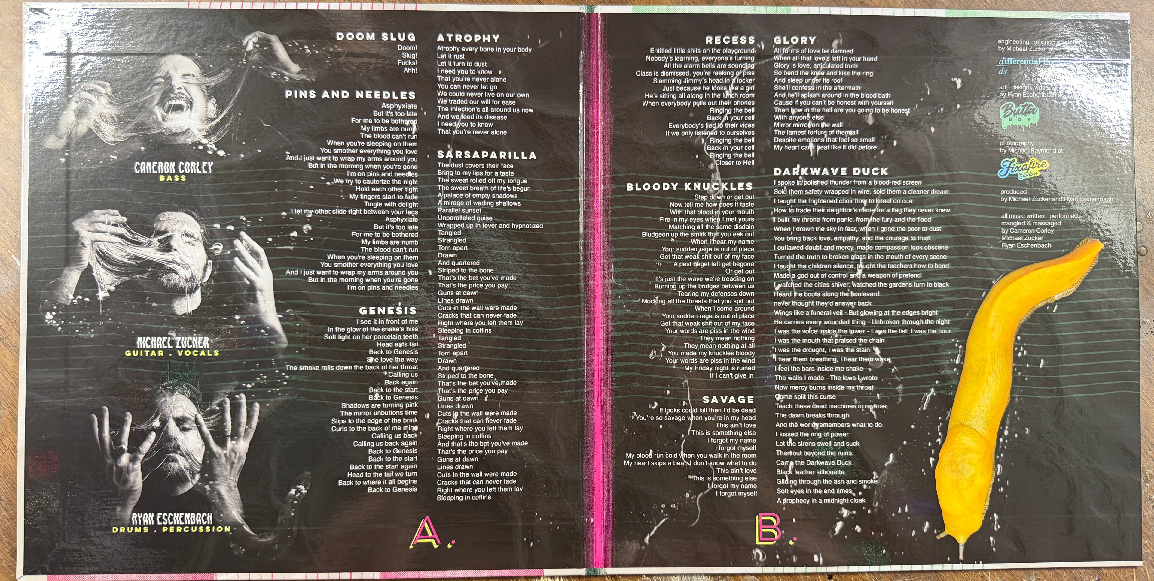 DOOM SLUG - Year of the Slug - Limited edition gatefold splatter vinyl