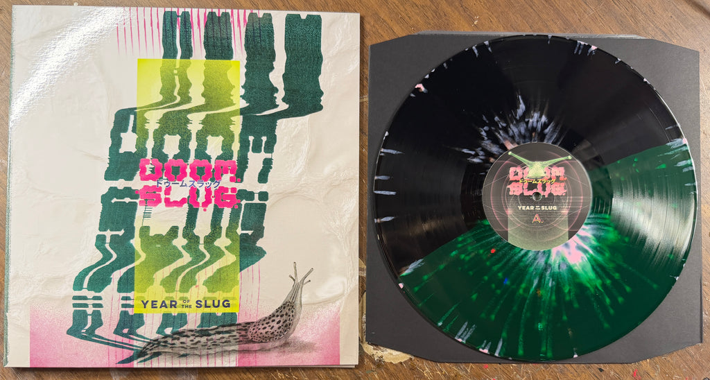 DOOM SLUG - Year of the Slug - Limited edition gatefold splatter vinyl