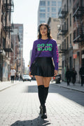 DOOM SLUG Purple Long Sleeve Kanji Shirt